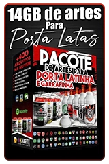 H layout capa porta latas