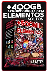 I layout capa bonus elementos png