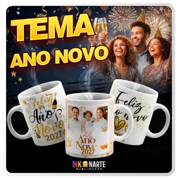 Tema para caneca Ano novo