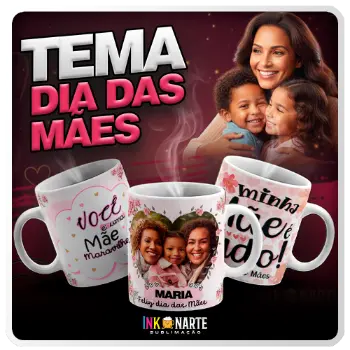Tema para caneca Dia das Mães