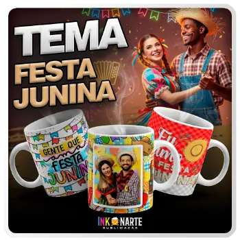 Tema para caneca Festa Junina