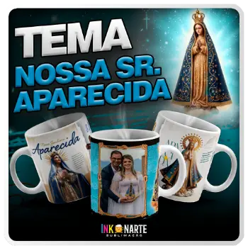 Tema para caneca Nossa Senhora Aparecida