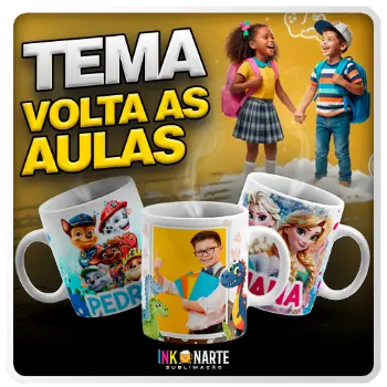 Tema para caneca Volta as Aulas