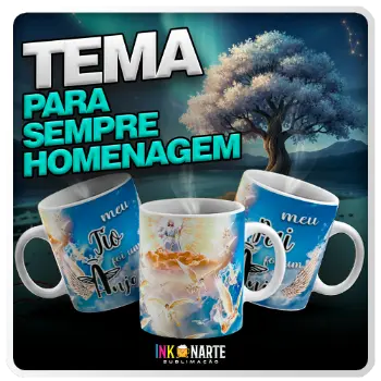 Tema para caneca Homenagem