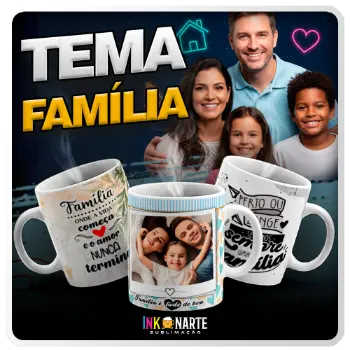 Tema para caneca Família