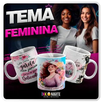 Tema para caneca Feminina