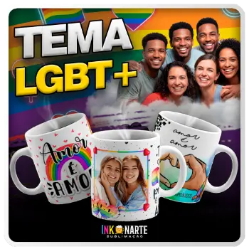 Tema para caneca Lgbt