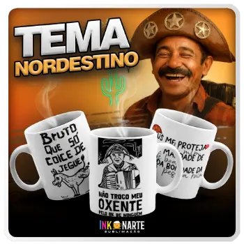 Tema para caneca Nordestino
