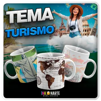 Tema para caneca Turismo