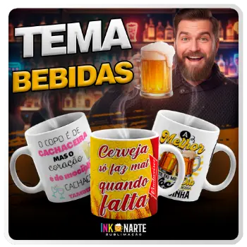 Tema para caneca Bebidas