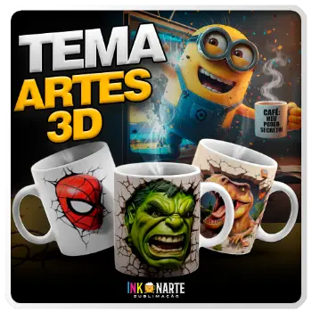 Tema para caneca 3D
