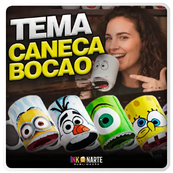 Tema para caneca Bocão