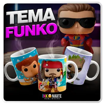 Tema para caneca Funko