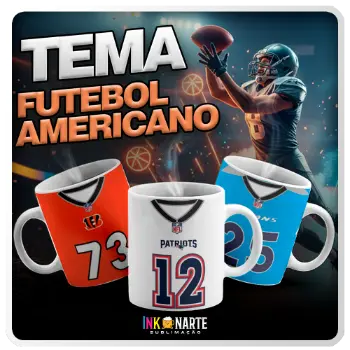 Tema para caneca Futebol Americano