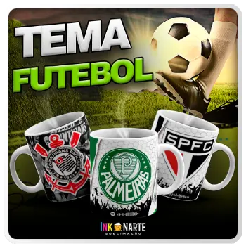 Tema para caneca Times de Futebol